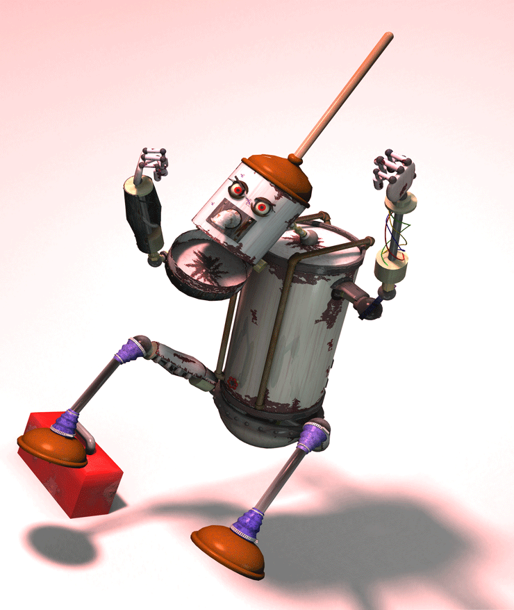 robot_001 "the madman"