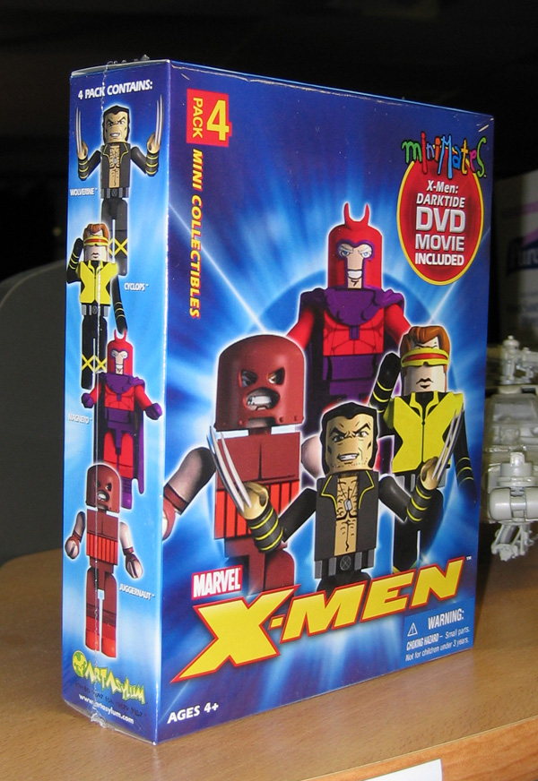 Marvel Minimates X-Men Dark Tide Juggernaut Figure Loose 